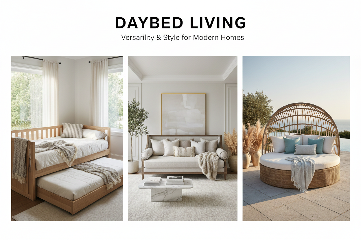 The Ultimate Guide to Daybed Styles: From Trundles to Outdoor Loungers