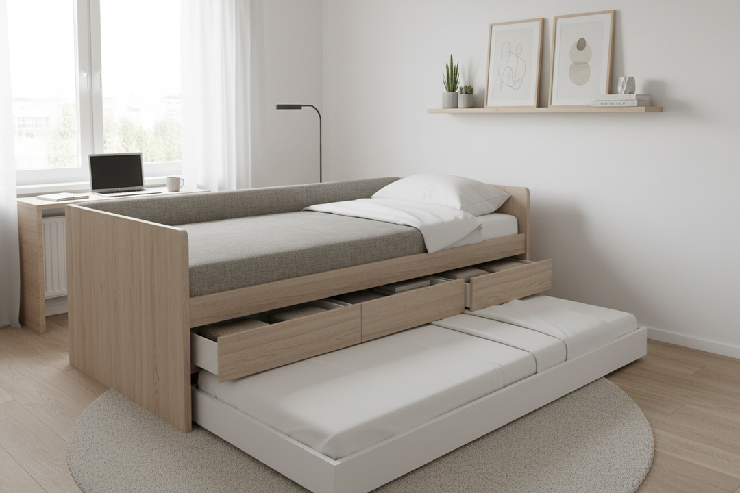 The Ultimate Space-Saver: Why a Daybed with Storage and Trundle Is the Furniture Hero You Need