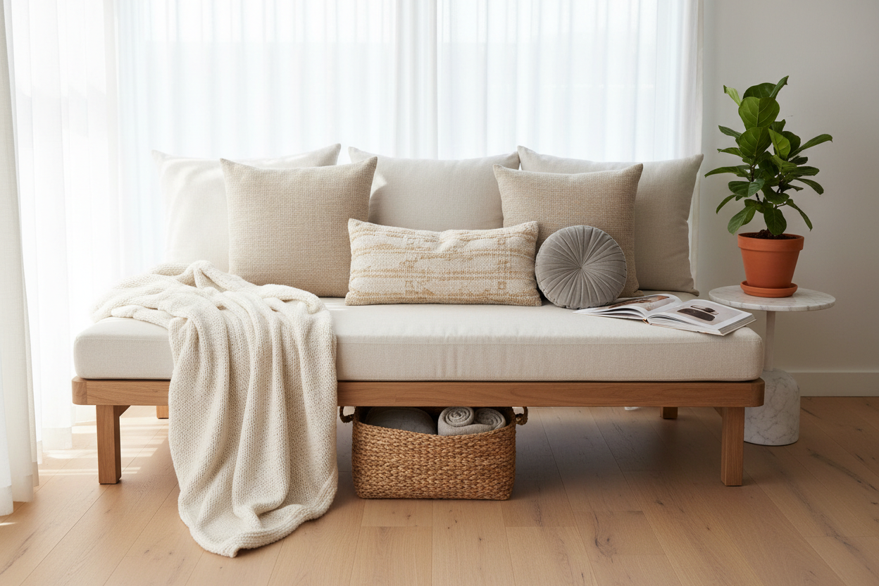The Unsung Hero of Versatile Design: Styling a Daybed Bench in Your Home