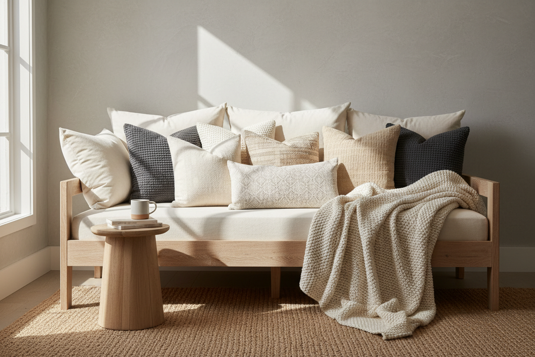 Transform Your Daybed: The Secret to Styling Big Pillows for Ultimate Comfort