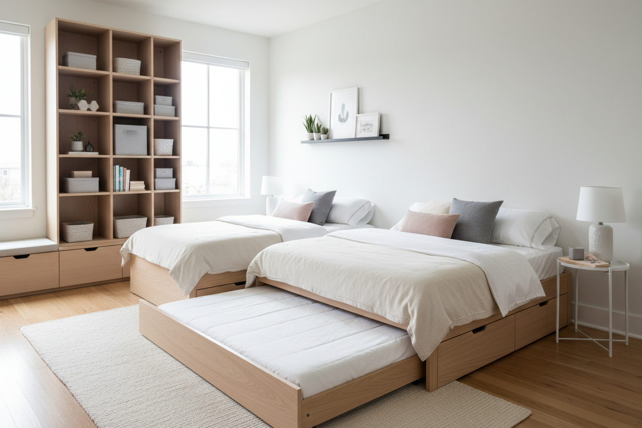 Twin Trundle Bed Frame Guide (5 Space Savers)