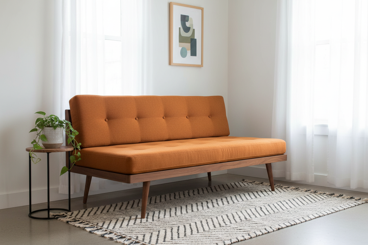 Why a Mid-Century Daybed is the Ultimate Space-Saving Statement Piece