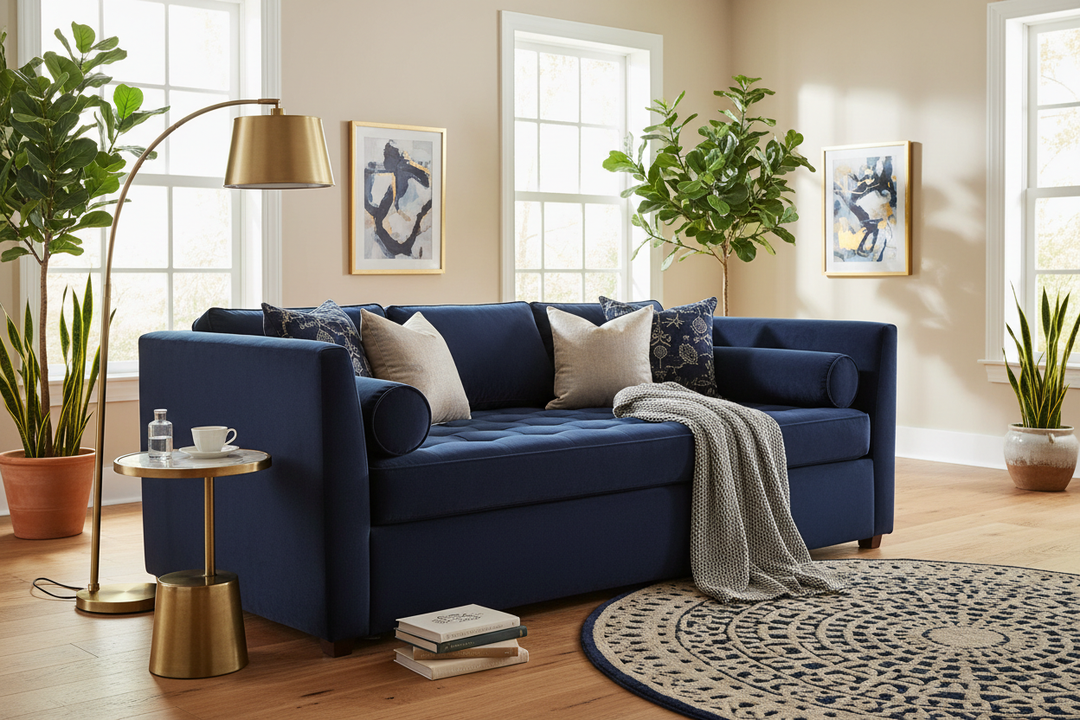 Why a Navy Daybed Became the Most Versatile Piece in My Home