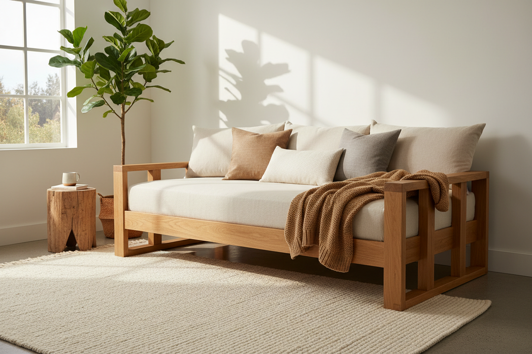 Why a Wooden Daybed Might Just Be Your Spare Room’s Best Friend