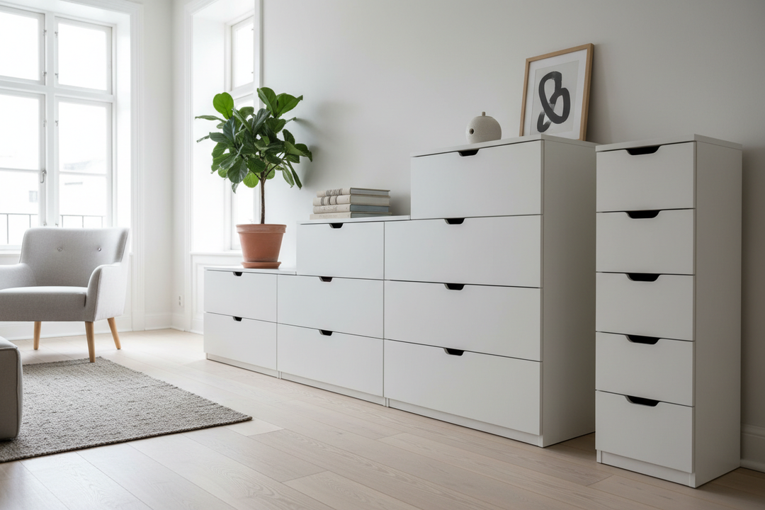 Why Everyone Is Obsessed With IKEA’s White Multi-Drawer Units (And Which One You Actually Need)
