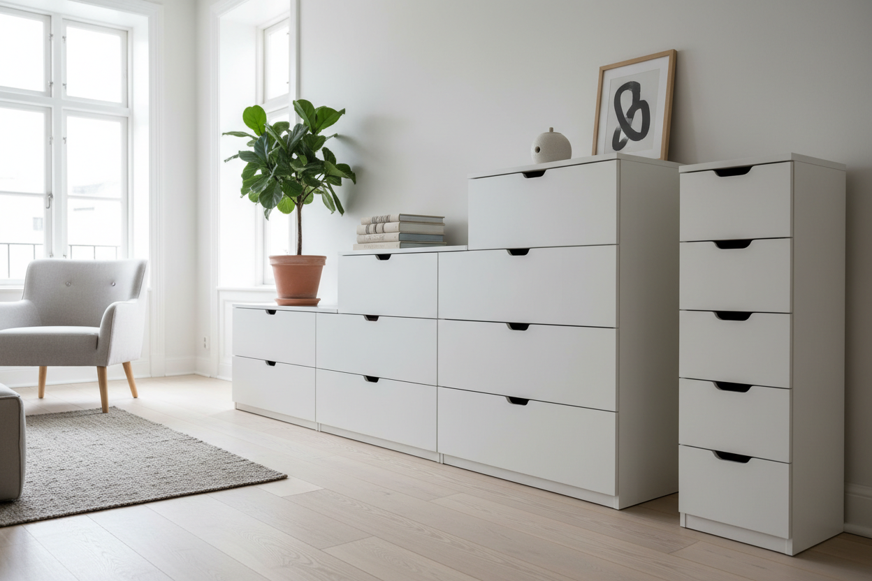 Why Everyone Is Obsessed With IKEA’s White Multi-Drawer Units (And Which One You Actually Need)