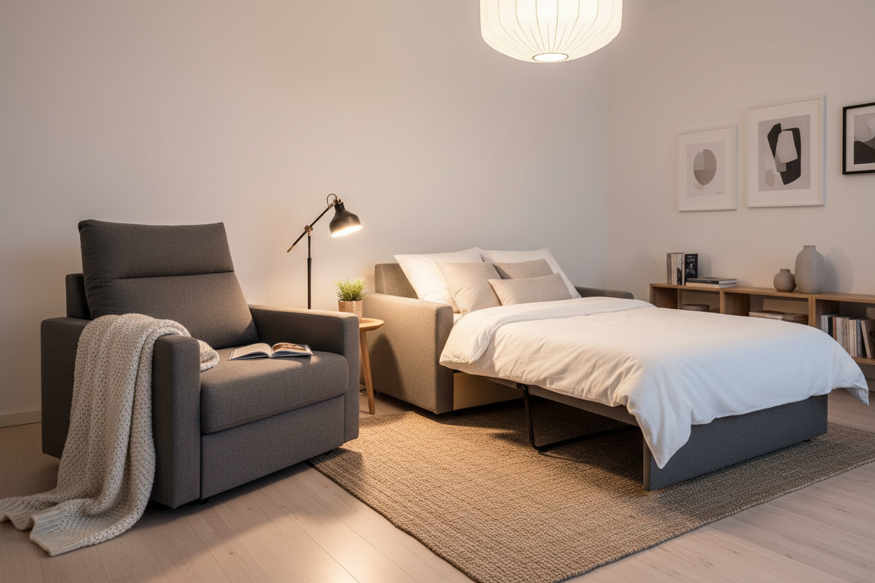 Why I Swapped My Guest Bed for an IKEA Sleeper Chair (And Which One You Should Pick)