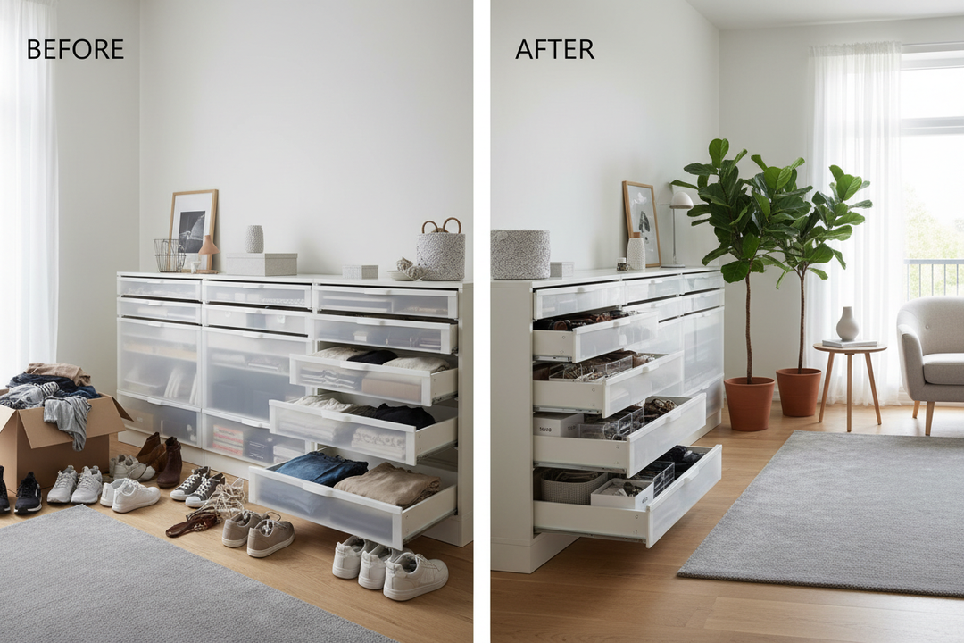 Why IKEA Stackable Drawers Are the Ultimate Fix for Messy Rooms