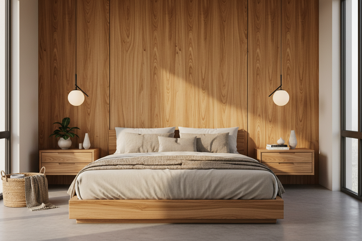 Why Natural Wood is the Soul of the Modern Bedroom (and How to Style It)