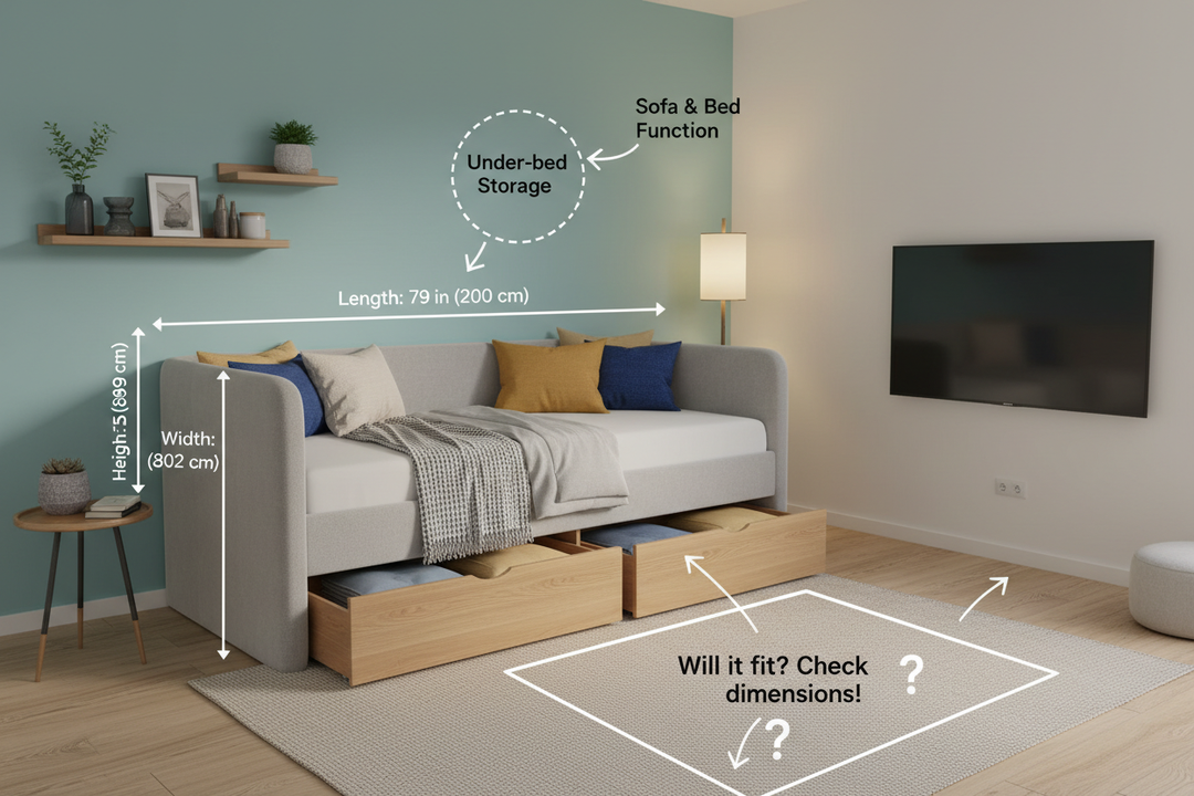 Will It Fit? The Real Truth About Twin Daybed Dimensions for Small Spaces