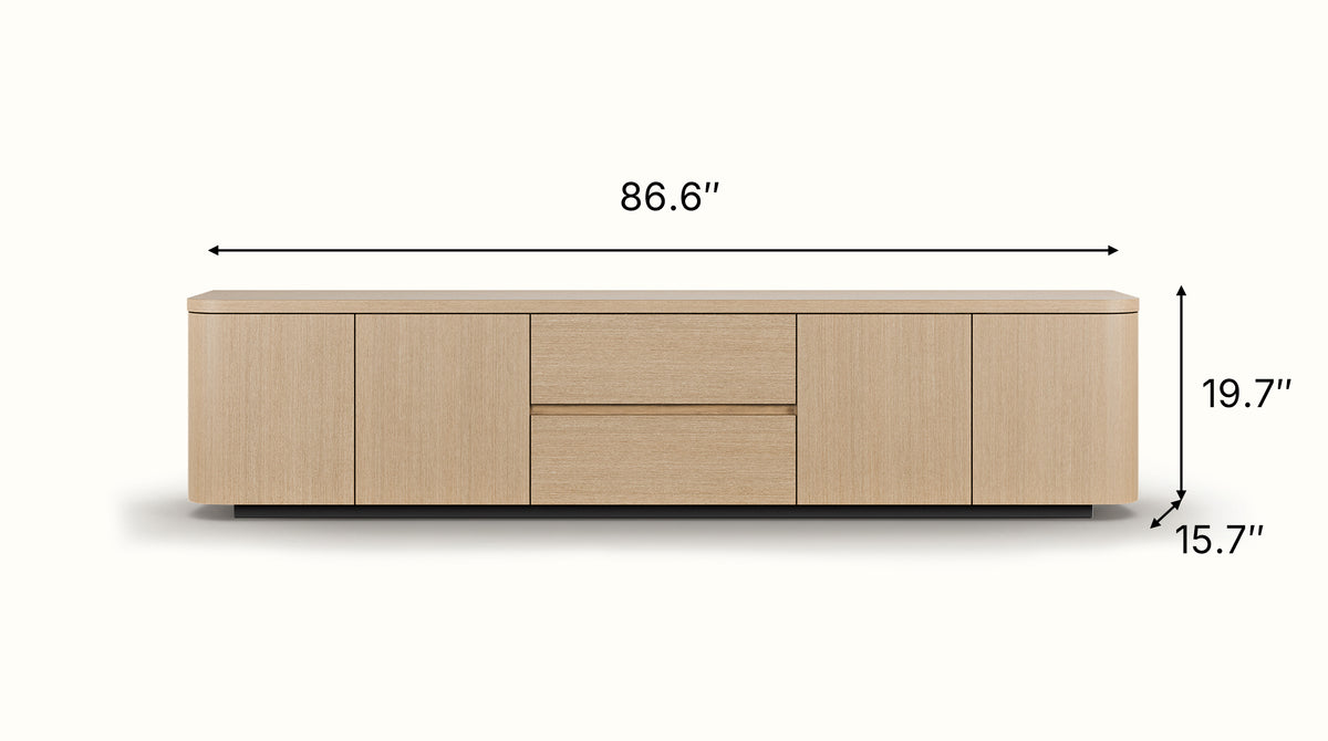 Orbis Streamline Edge TV Console
