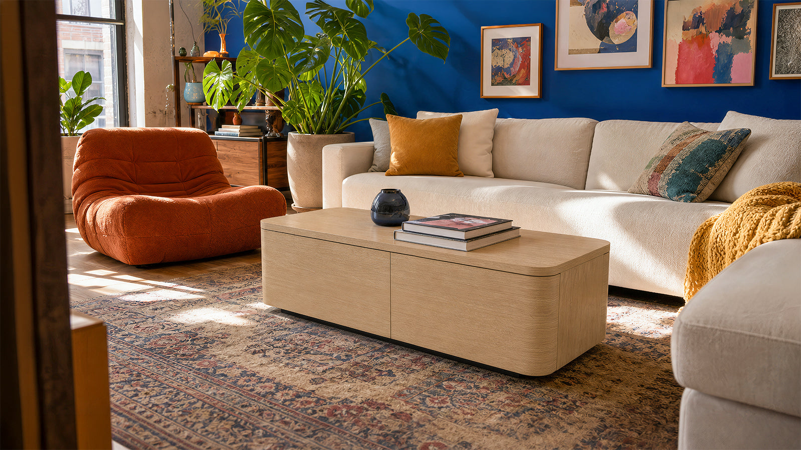 Modern Storage Coffee Table