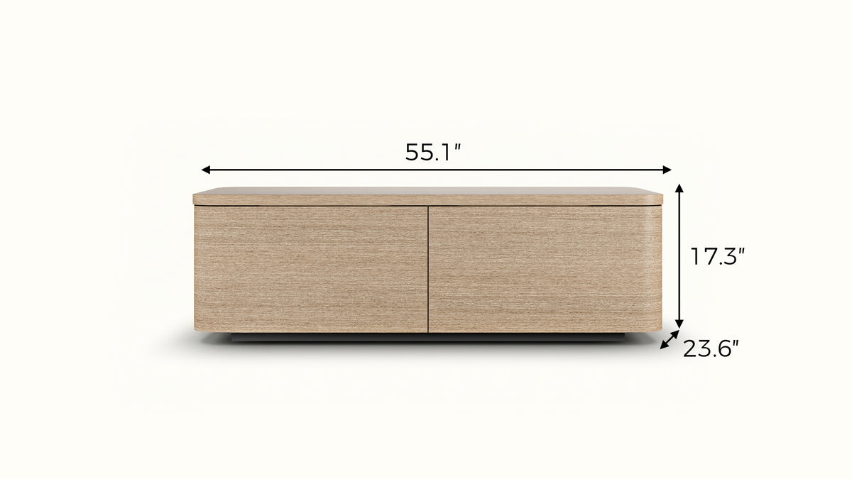 Orbis Sculpted Edge Coffee Table