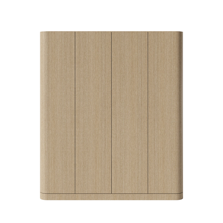 Orbis Curved Edge Wardrobe