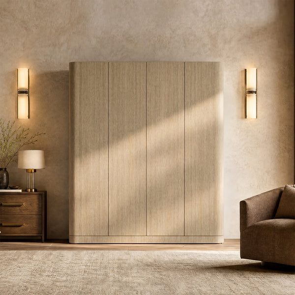 Orbis Curved Edge Wardrobe
