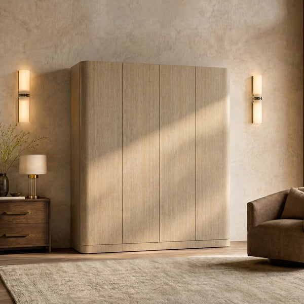 Orbis Curved Edge Wardrobe