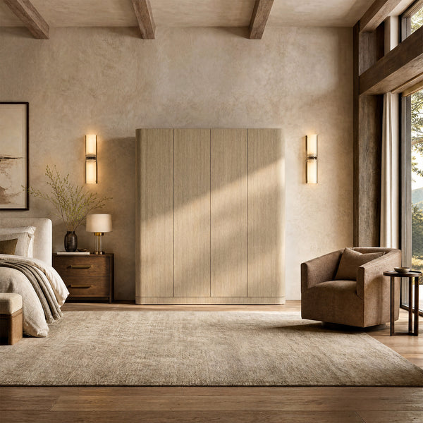 Orbis Curved Edge Wardrobe
