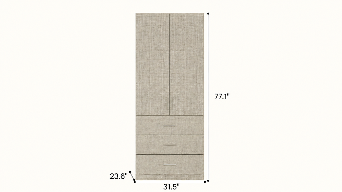 Tela Compact Wardrobe