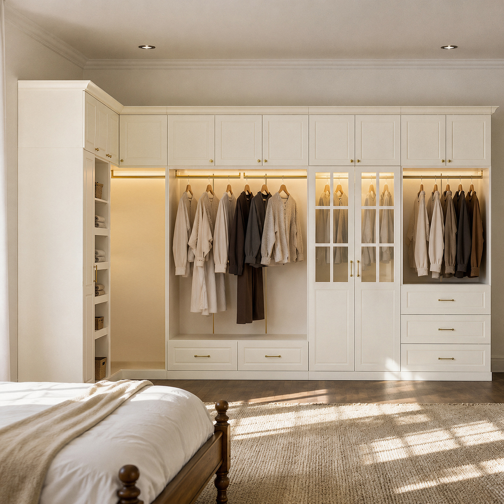 Vestia Modular Walk-In Closet System