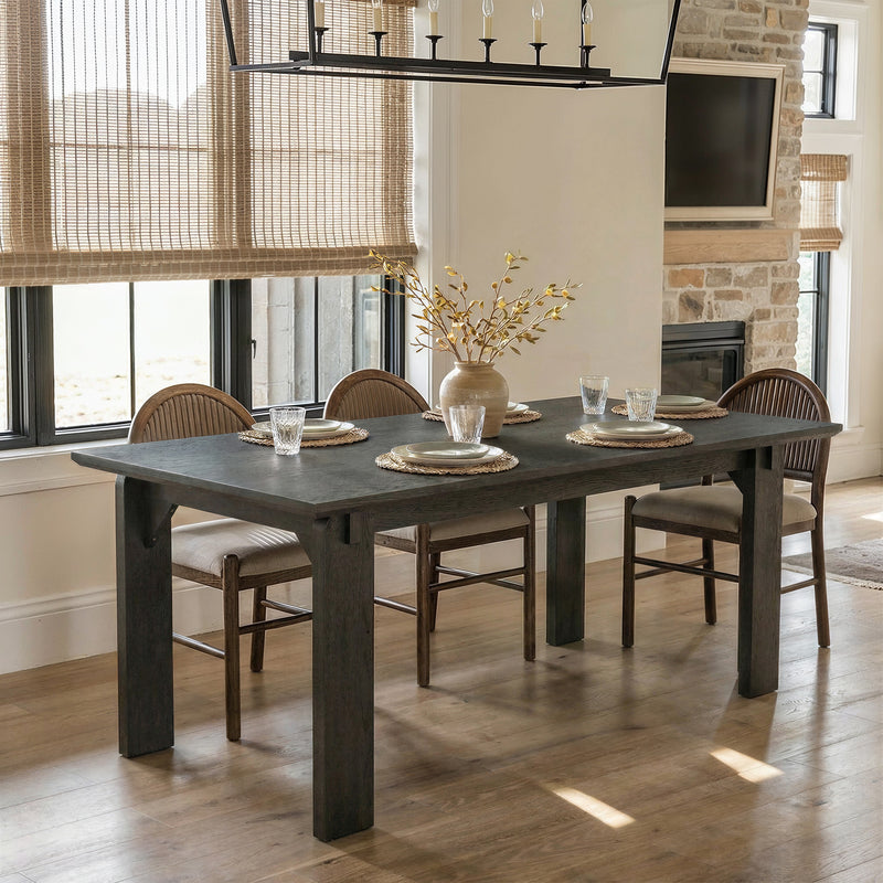 Black Walnut Solid Wood Dining Table