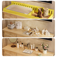 Solid Wood Changing Table with 9 Drawers