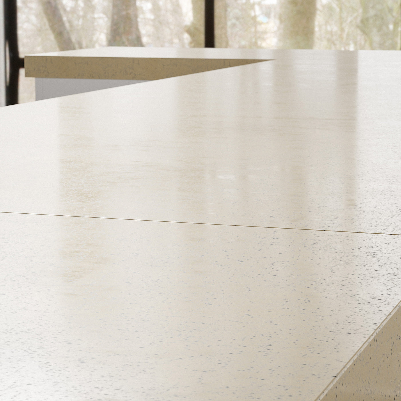 Kitchen Island with Built-in Bench & Storage