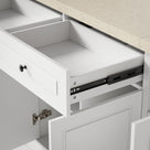 Kitchen Island with Built-in Bench & Storage