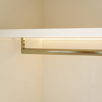 Vestia 2-Door Wardrobe Closet with 3 Drawers