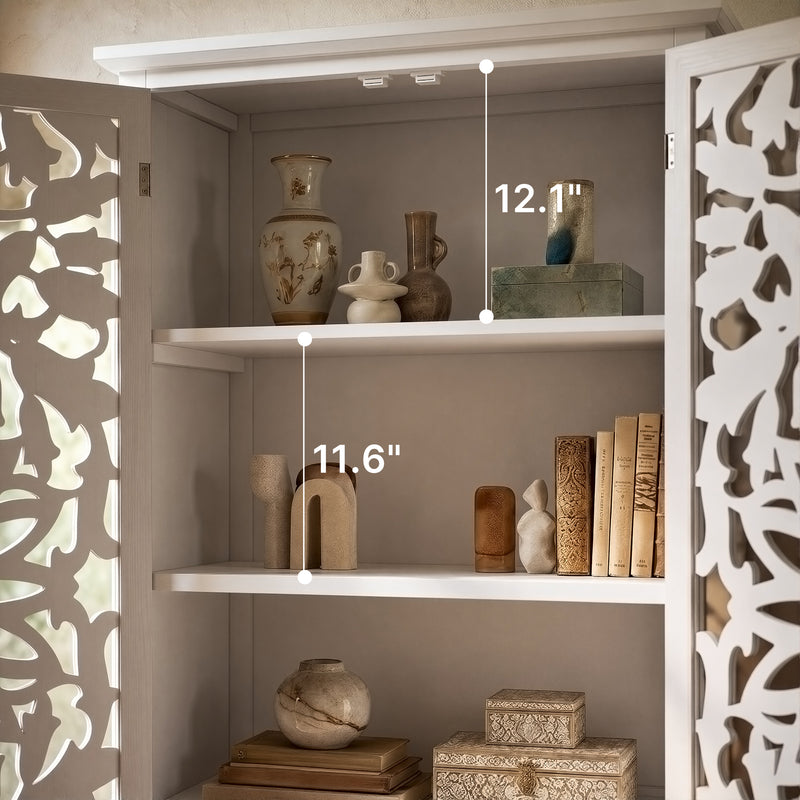 Relievo Lattice Cabinet