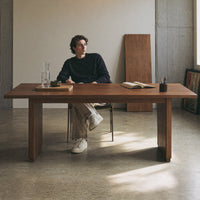 Large Red Oak Solid Wood Desk