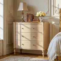 Curva 3-Drawer Nightstand