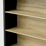 Bookcase and Display Cabinet with 5 Shelves and 3 Drawers