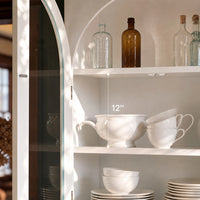 Relievo Arched Glass Cabinet