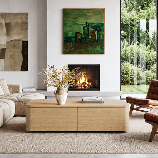 Orbis Sculpted Edge Coffee Table