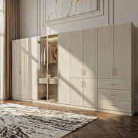 Tela Full Wall Wardrobe System