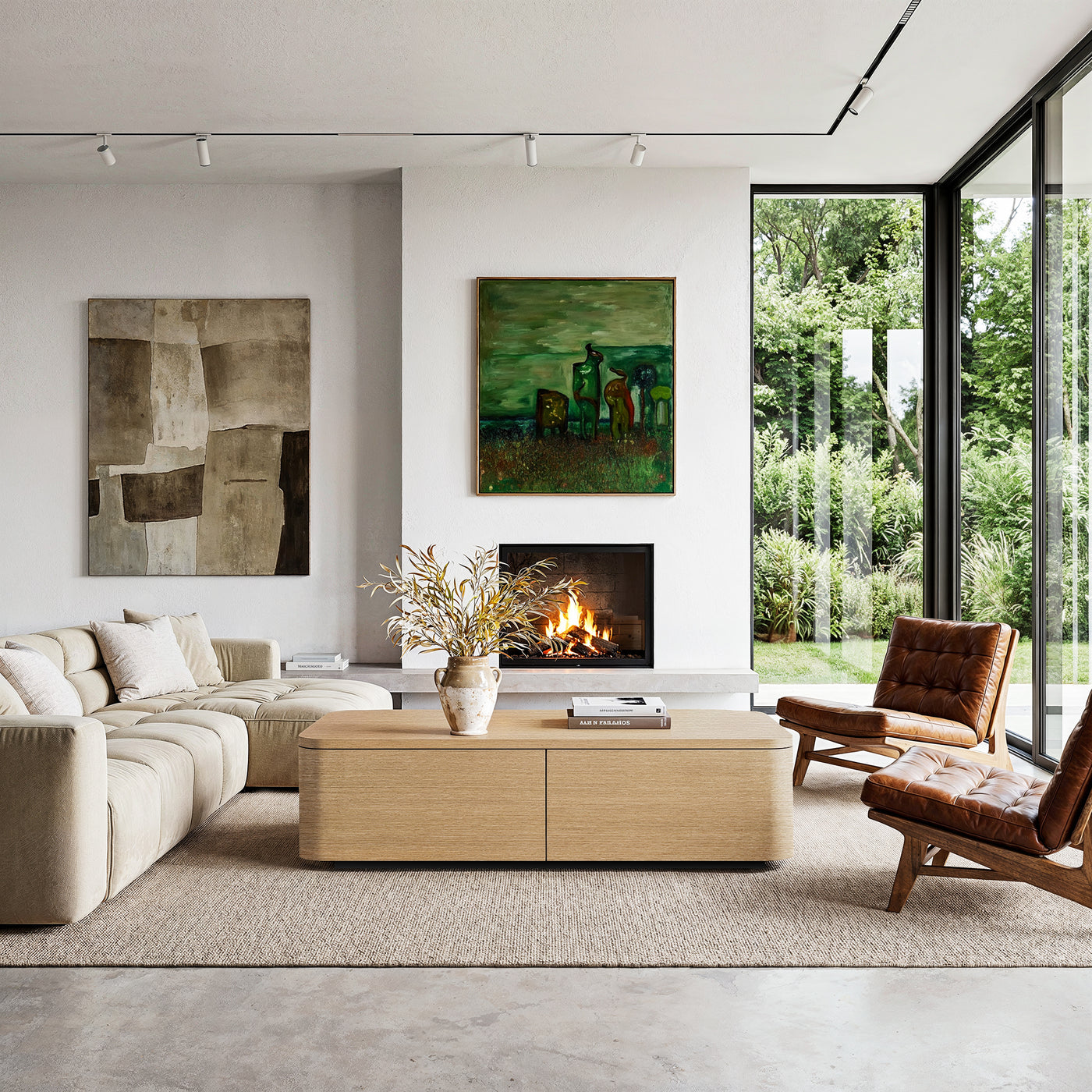 Orbis Sculpted Edge Coffee Table