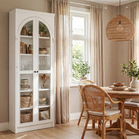 Relievo Arched Glass Cabinet
