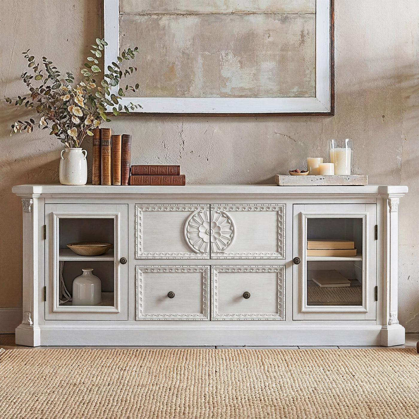 Relievo Panel TV Console