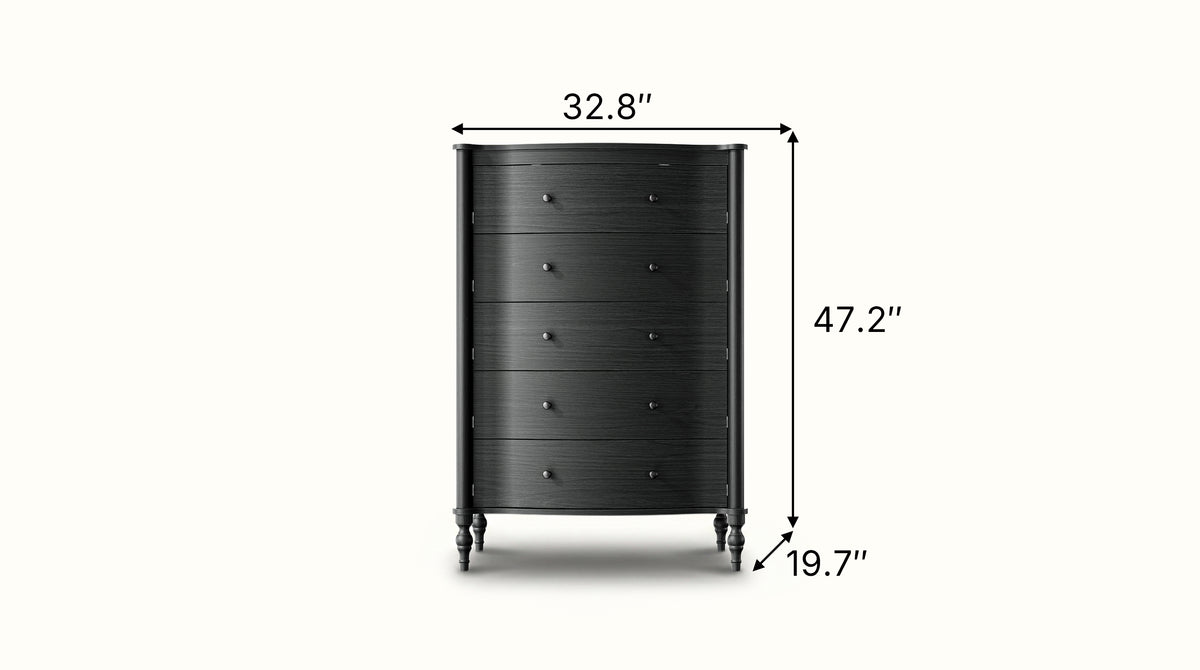 Curva 5-Drawer Chest