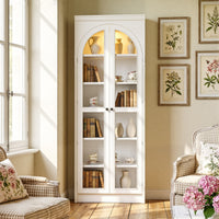 Relievo Arched Glass Cabinet