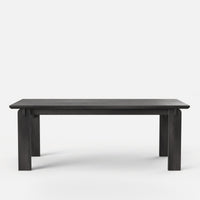 Black Walnut Solid Wood Dining Table