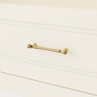 Vestia 3-Door Wardrobe Closet with Drawers