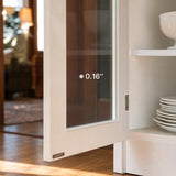 Relievo Arched Glass Cabinet
