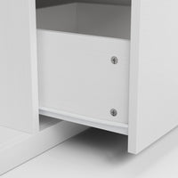 Kitchen Island with Trash Storage and Drawers