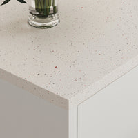 Kitchen Island with Trash Storage and Drawers