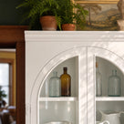Relievo Arched Glass Cabinet