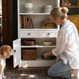Relievo Arched Hutch Cabinet