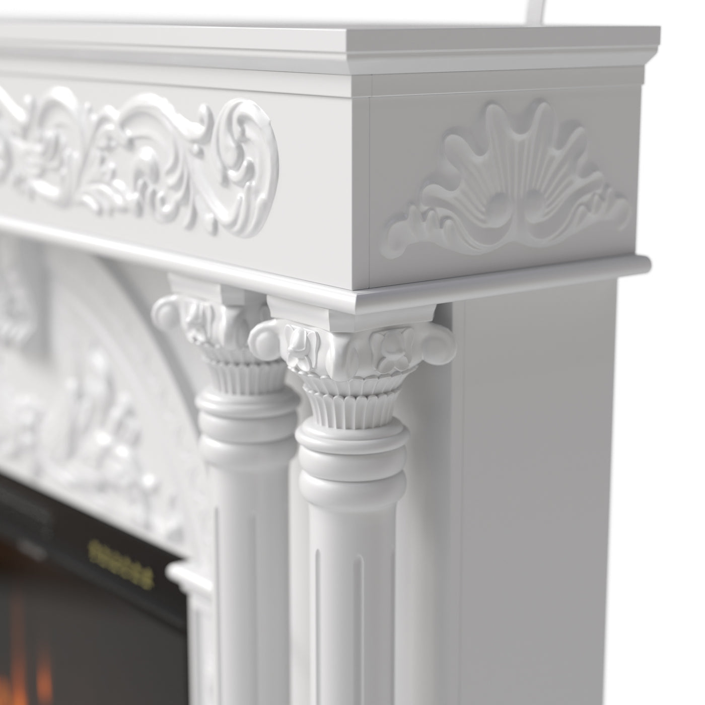 Relievo Grand Mantel Fireplace