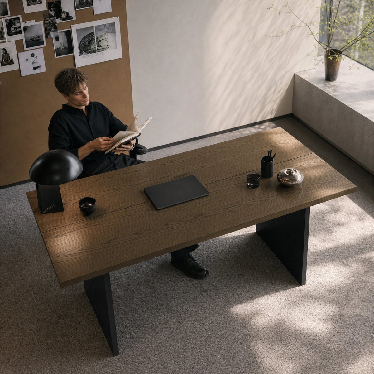 Plank Office Desk
