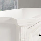 6-Drawer Modern Dresser with Fluted Details